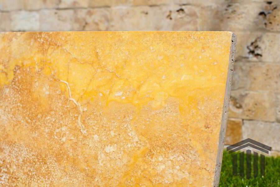 Travertin Golden Sienna Cross Cut Lucios stone outlet