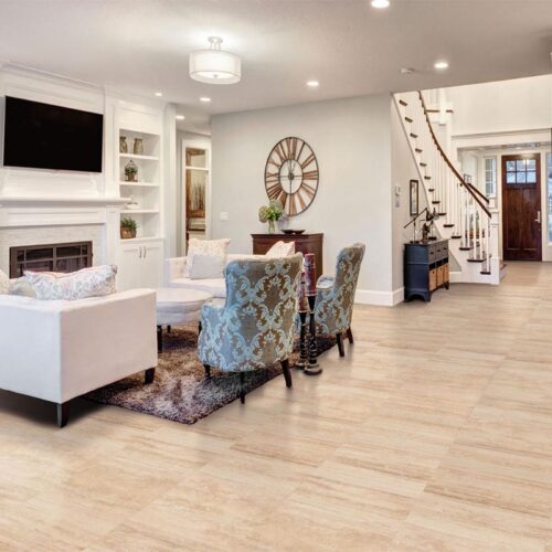 Glaf Travertin Classic VC Chituit si Lustruit Bizotat 1L 110 x 25 x 2cm