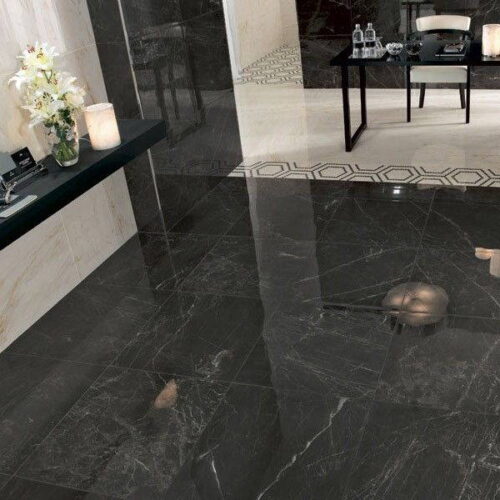 Contratreaptă Marmură Savana Grey Lustruită Bizotata 1L 130 x 16 x 2cm