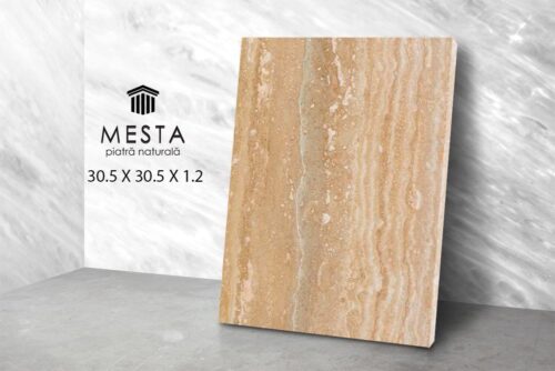 Travertin Classic Vein Cut Mat - Travertin Classic VC Chituit si Mat 30.5x30.5x1.2cm