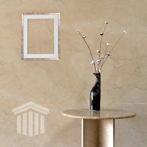 Glaf Marmură Alara Marfil Lustruită Bizotata 1L 110 x 25 x 2cm