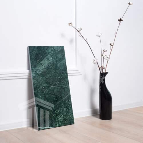 Contratreaptă Marmură Verde India Lustruită Bizotata 1L 140 x 16 x 2cm