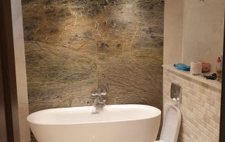 travertin in baie proiect in interior 12 - Proiecte de Interior folosind Piatră Naturală