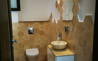 travertin in baie proiect in interior 15 - Proiecte de Interior folosind Piatră Naturală