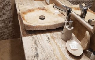 travertin in baie proiect in interior 9 - Proiecte de Interior folosind Piatră Naturală