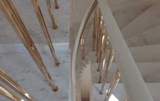 trepte contratrepte din marmura alba pentru proiecte interioare 6 - Proiecte de Interior folosind Piatră Naturală