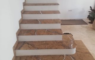 trepte contratrepte din marmura maro pentru proiecte interioare 14 - Proiecte de Interior folosind Piatră Naturală